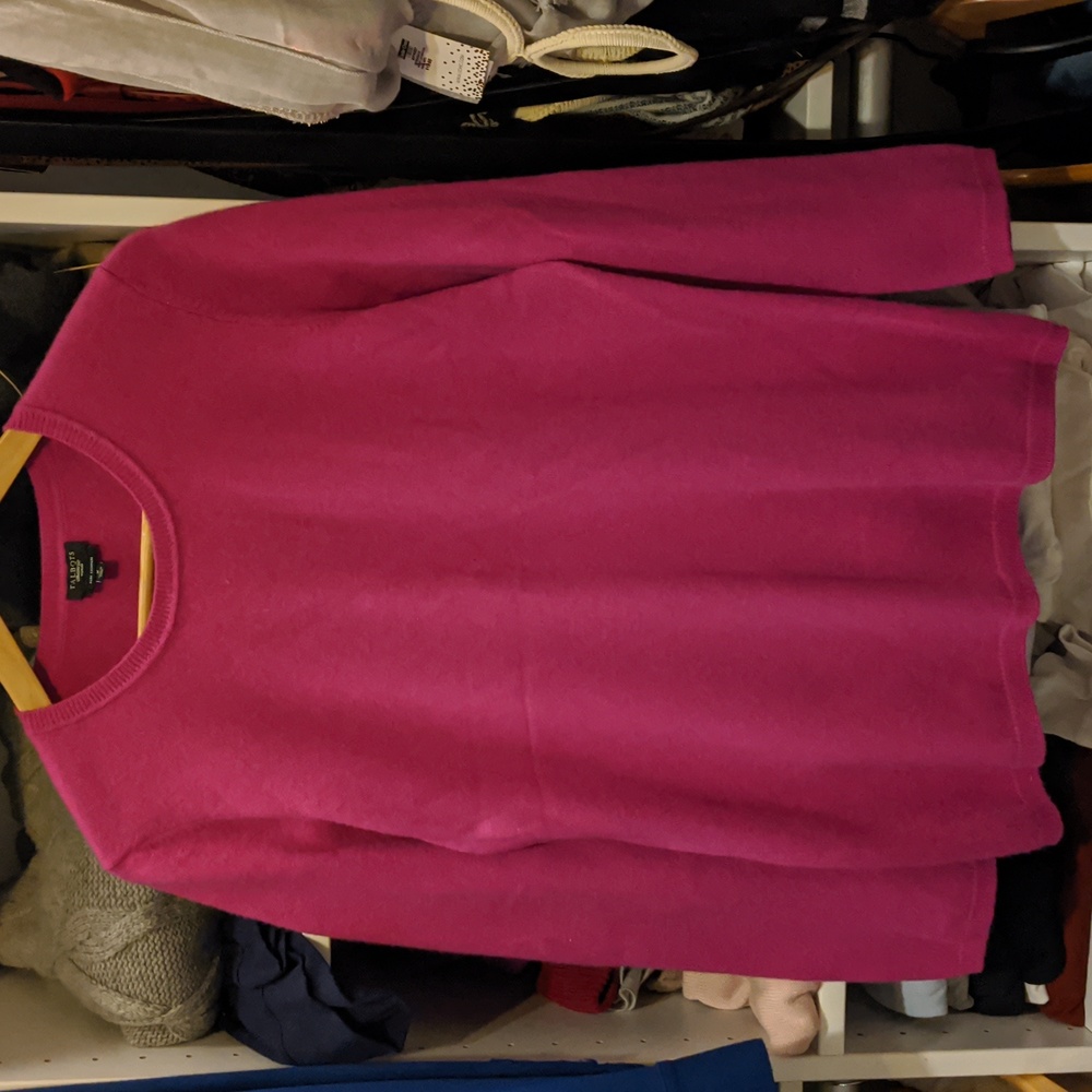 Talbots cashere sweater size X